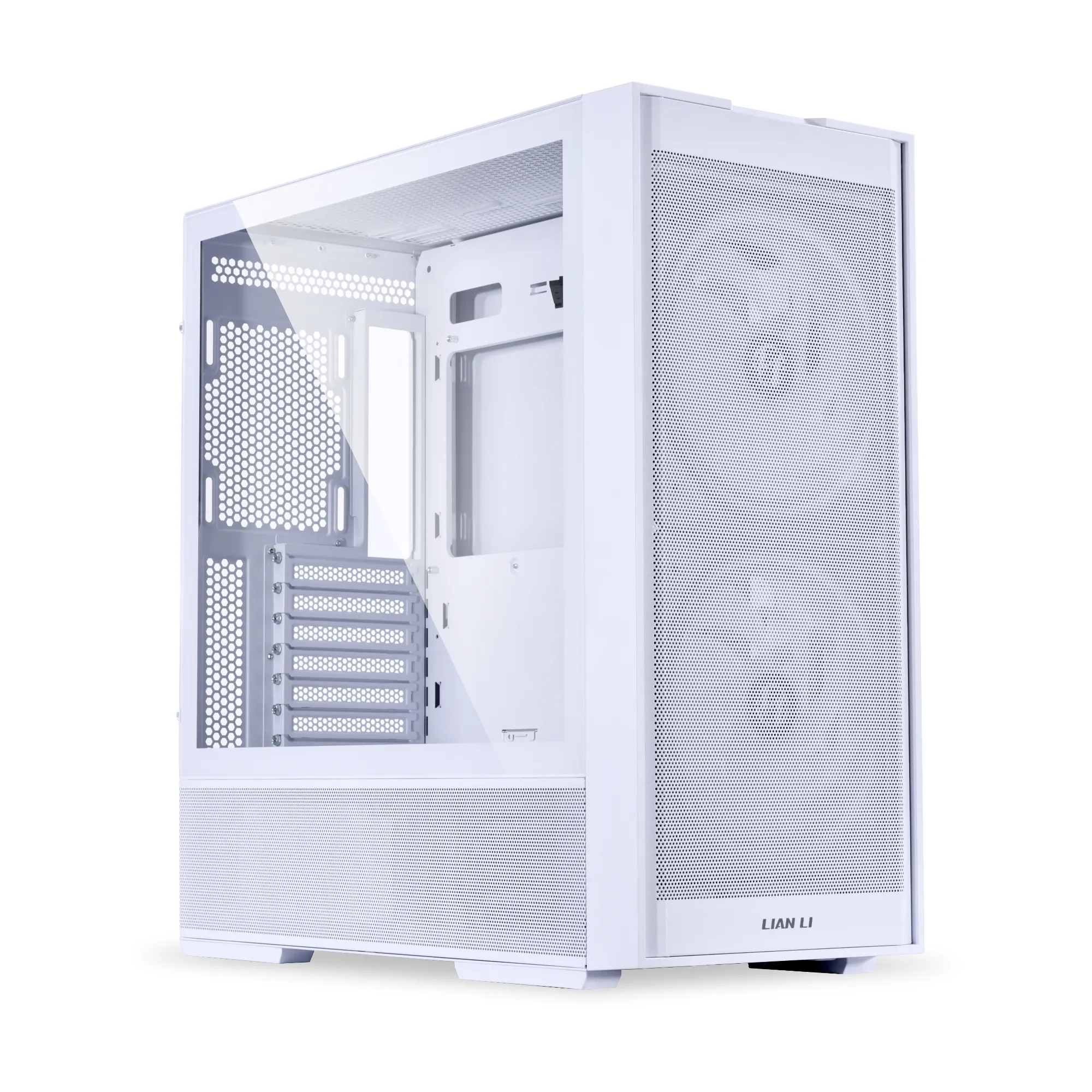 LIAN LI LANCOOL 206RW Midi-Tower Case with window and RGB lighting, White