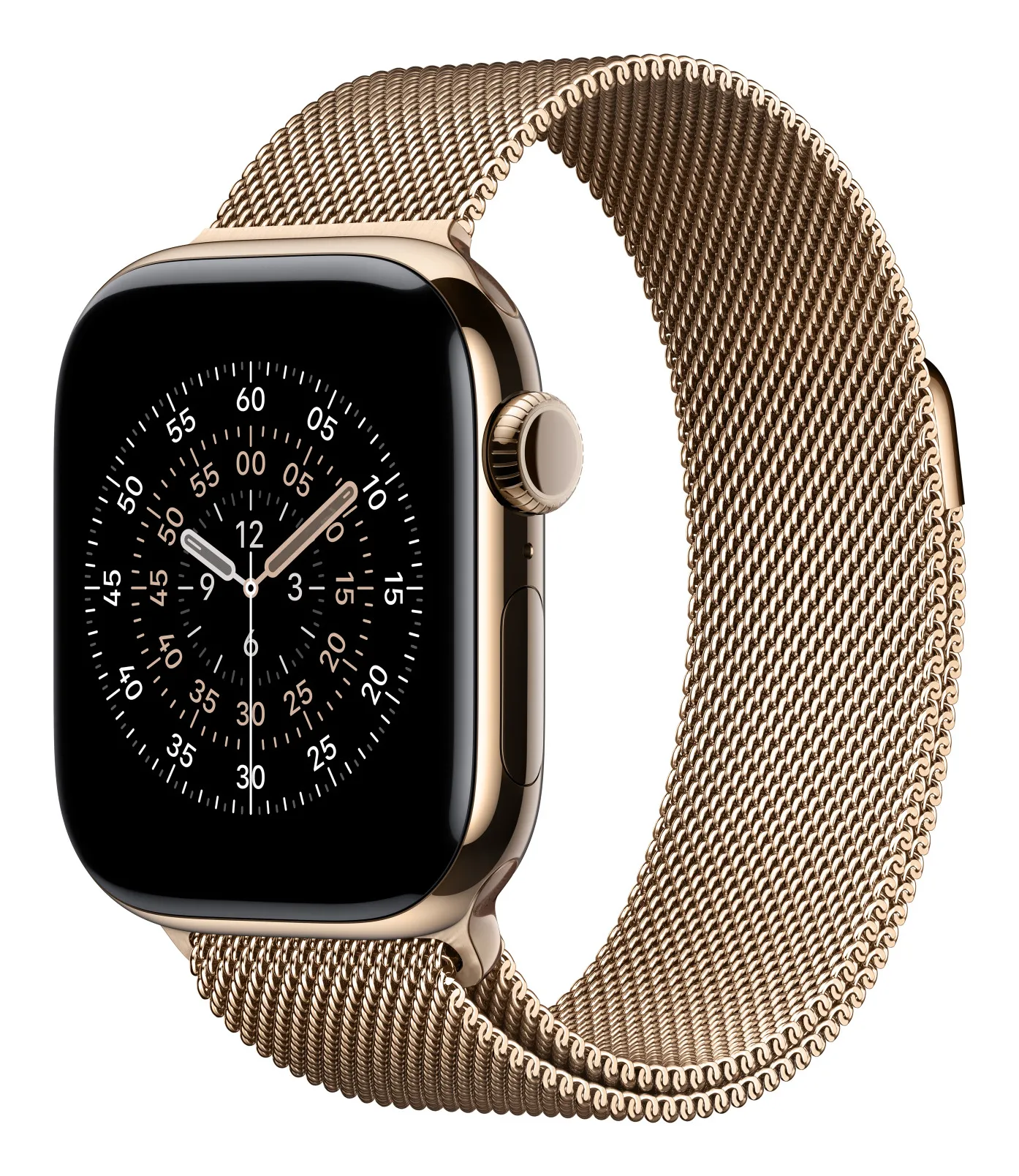 Apple Watch 42 mm milanesisk loop, guld