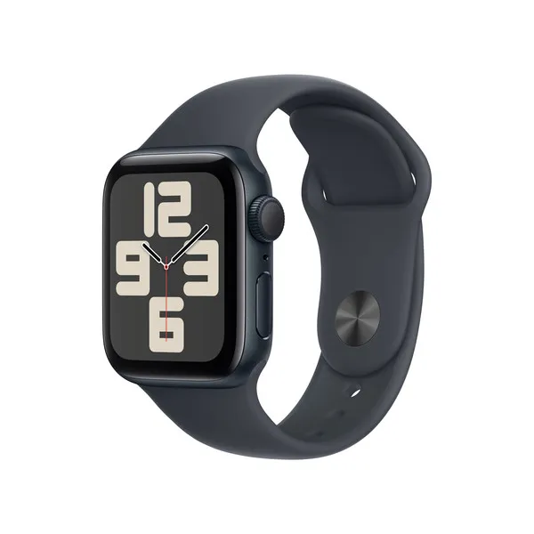 APPLE Watch SE GPS 40mm Midnight Aluminium Case with Midnight Sport Band - S/M