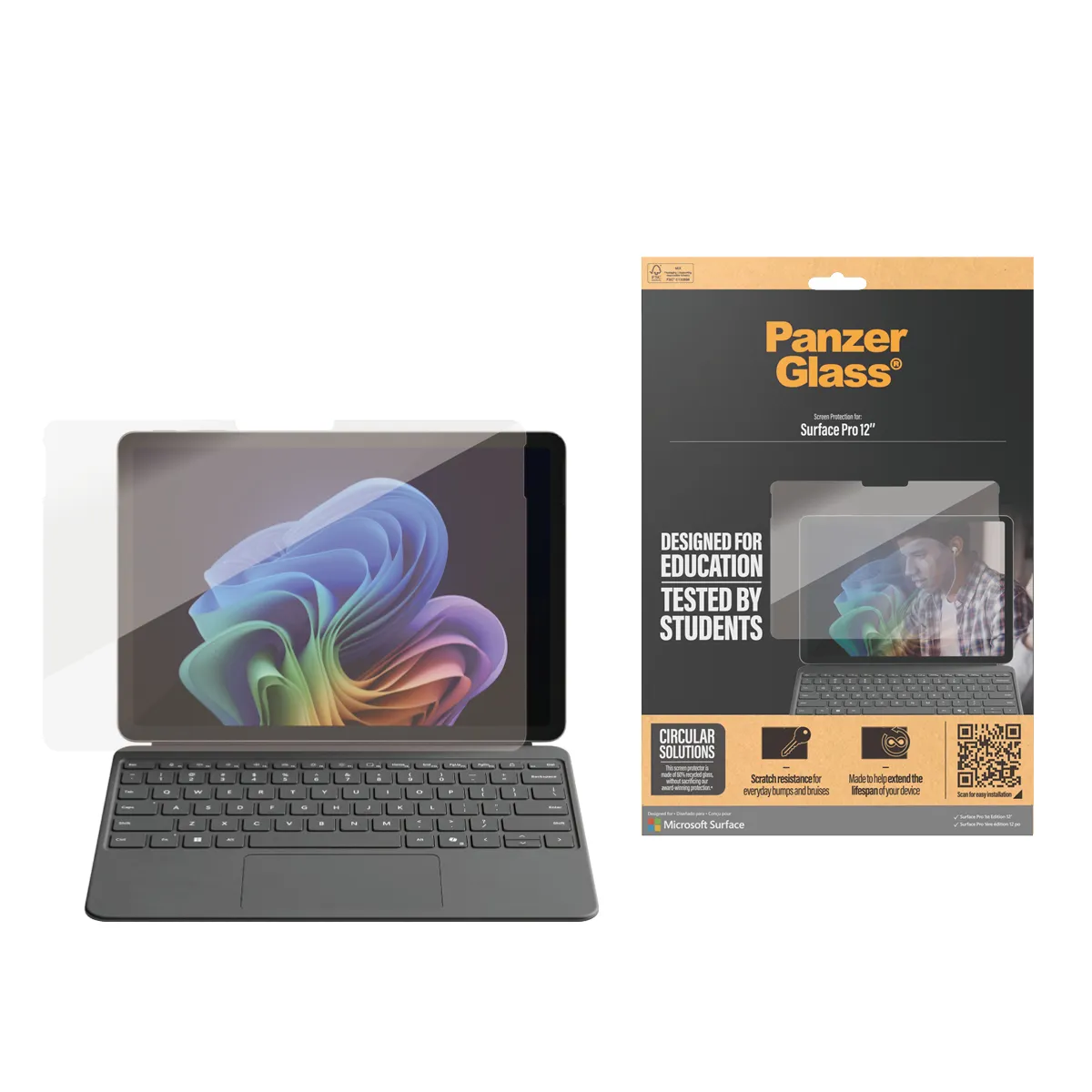 PanzerGlass Microsoft Surface Pro 12" UWF