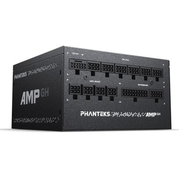 Phanteks AMP GH 1200W Black power supply, 80 Plus Platinum