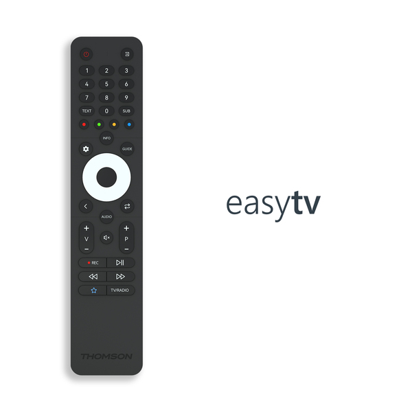 Thomson Remote Control for Easy TV (Non-Smart) - TV remote
