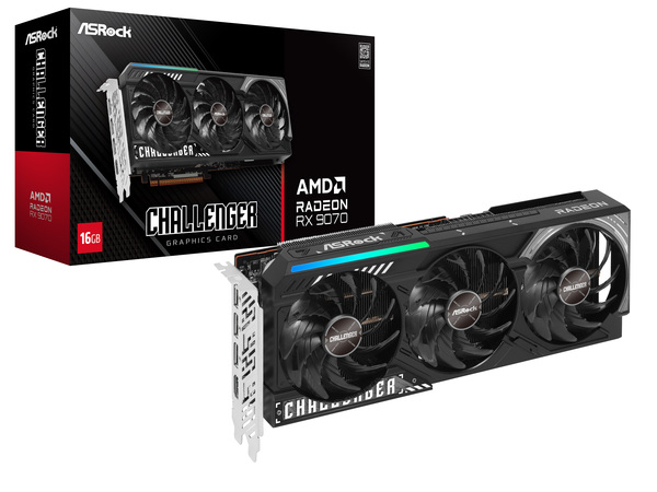ASRock Radeon RX 9070 Challenger 16 Gt -n&auml;yt&ouml;nohjain
