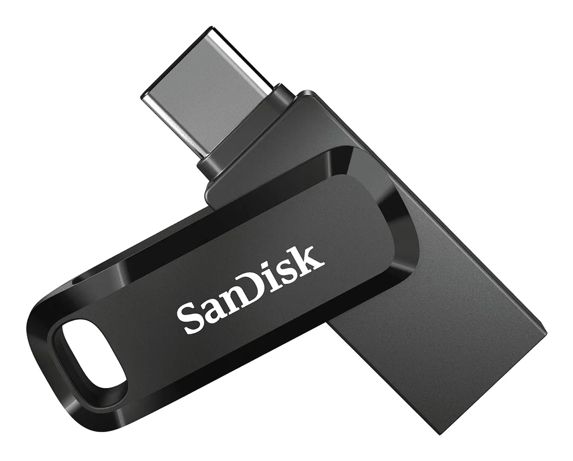 SanDisk Ultra Dual Drive Go USB 3.2 Gen 1 64GB memory stick, Black
