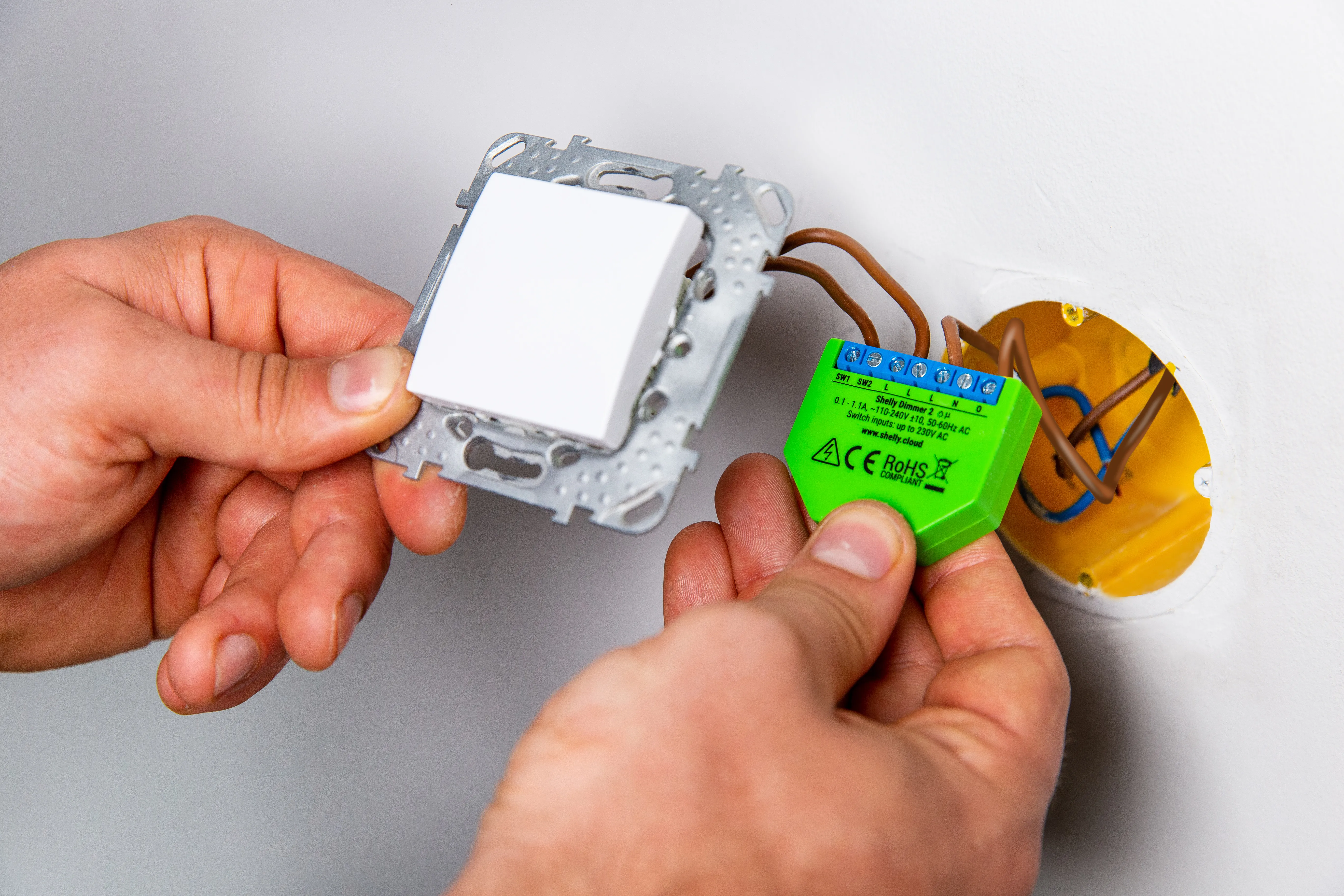 Shelly Dimmer 2 - smart dimmer, 2-pack