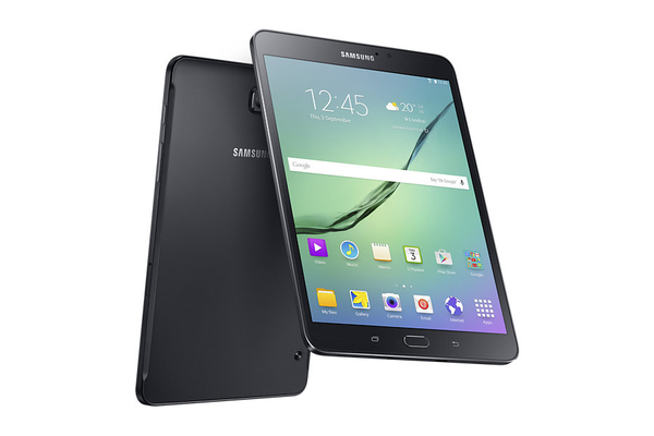 Samsung 8" Galaxy Tab S2, 32 GB, Android 6.0 - surfplatta, svart
