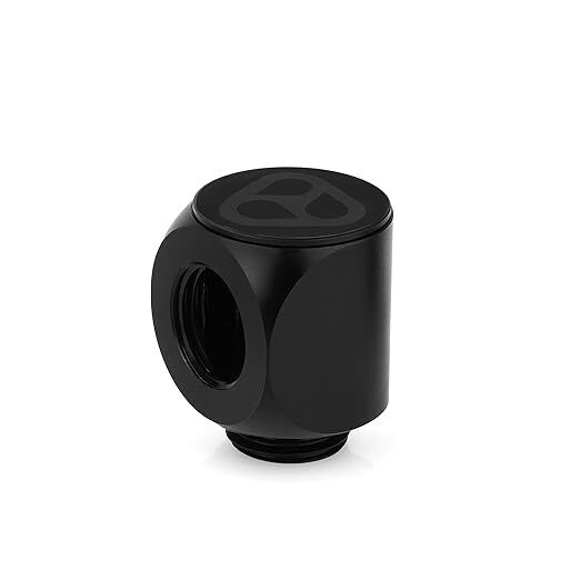 Thermal Grizzly DeltaMate Rotary 90&deg;, Fitting, Black