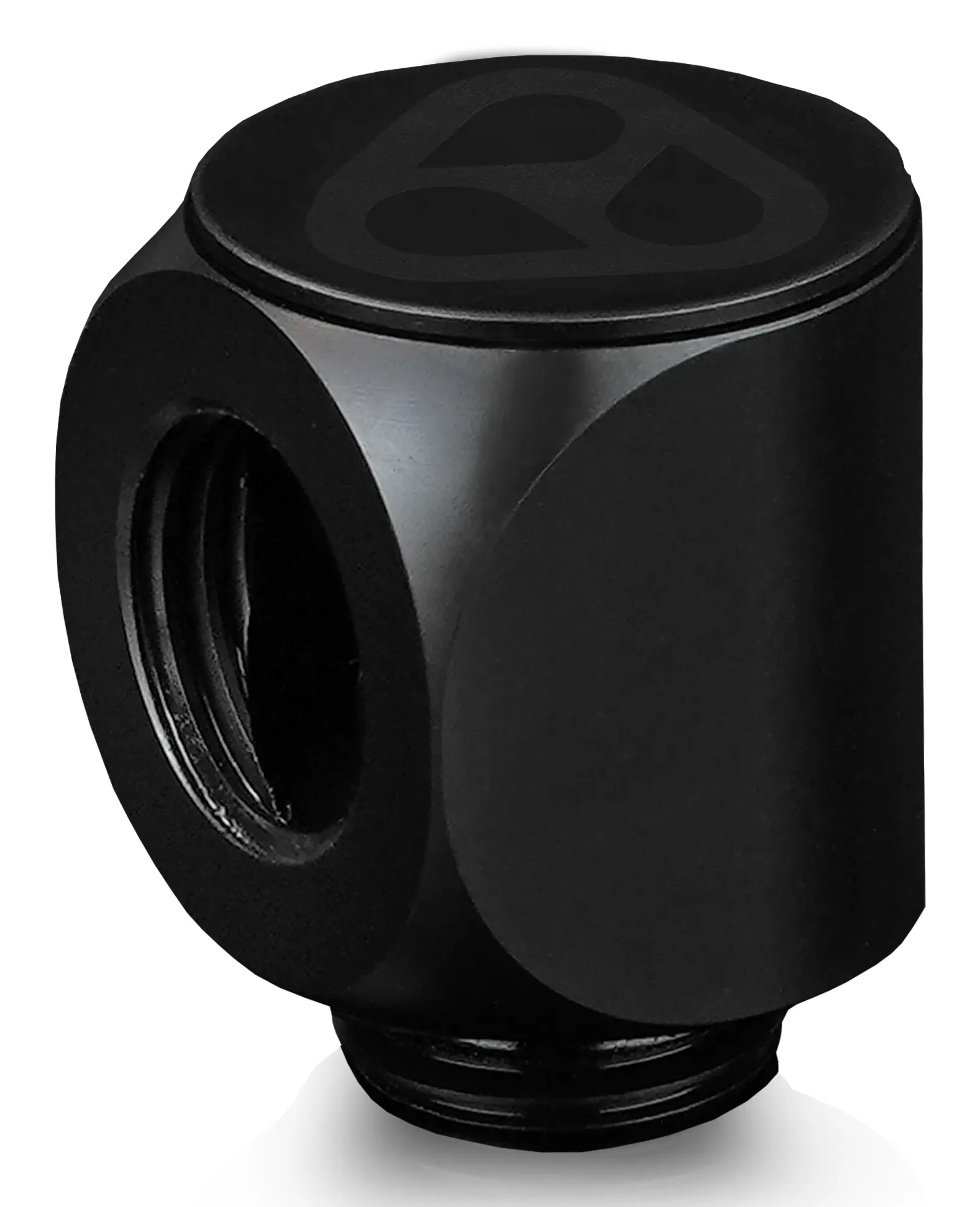 Thermal Grizzly DeltaMate Rotary 90&deg; -liitin, musta