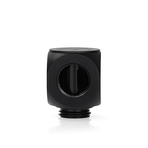 Thermal Grizzly DeltaMate Rotary 90&deg; -liitin, musta