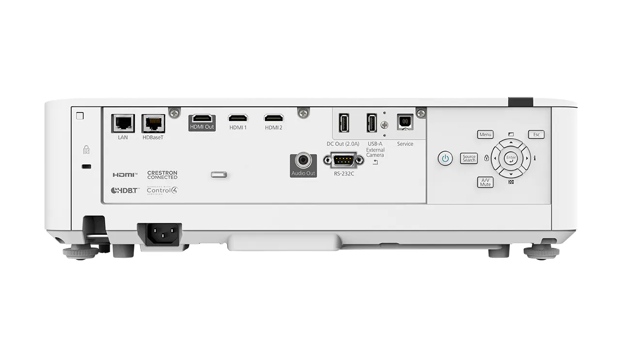 EPSON EB-L570U 3LCD WUXGA 5200 ANSI lm Laser Projector, White