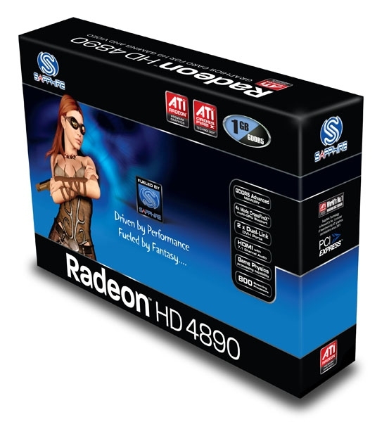 HD4890 1G GDDR5 PCI-E HDMI/DVI-I/DP