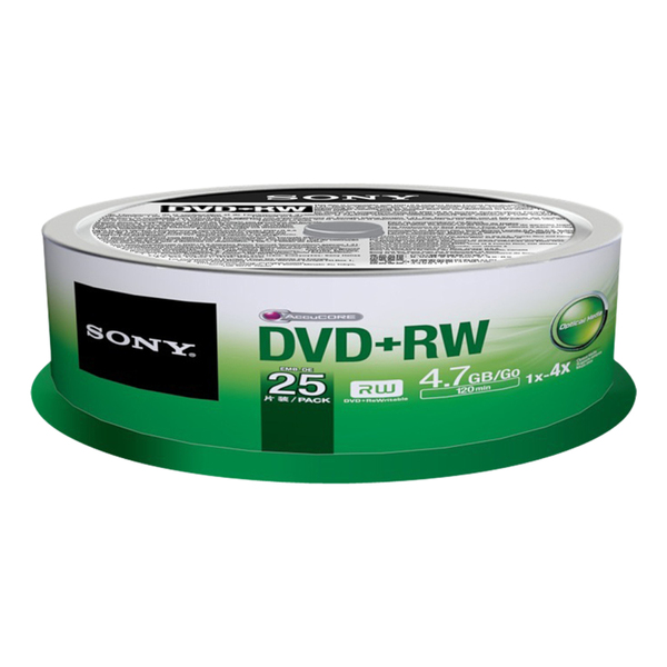 DVD+RW (REWR.) 4X SPINDLE