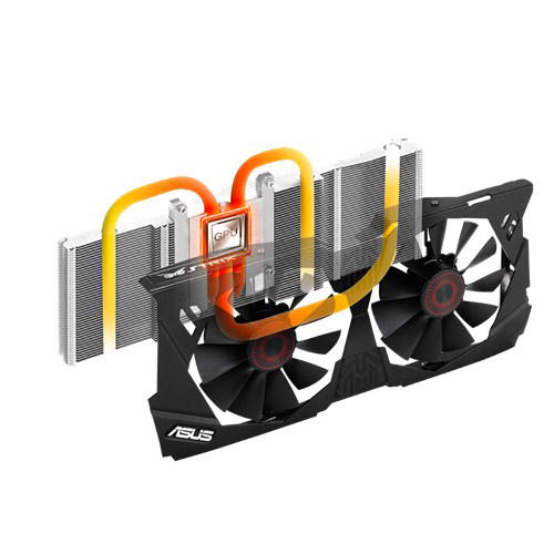 ASUS STRIX-GTX970-DC2OC-4GD5 4096MB GDDR5 2xDVI HDMI DisplayPort