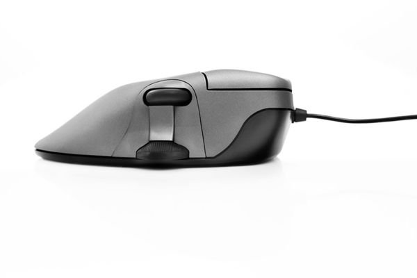 Contour Medium - mouse, grey metal, lefthand
