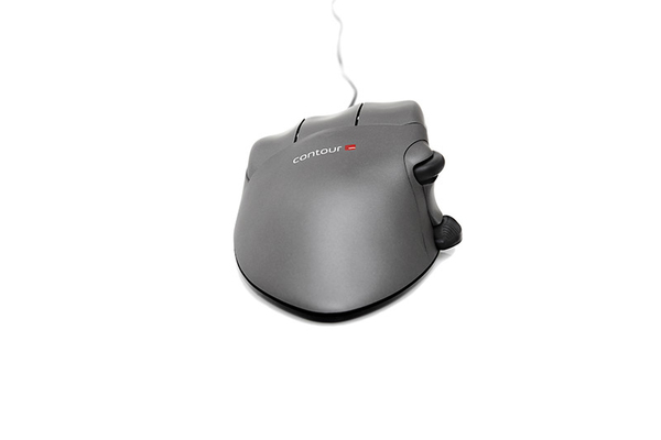 Contour Medium - mouse, grey metal, lefthand