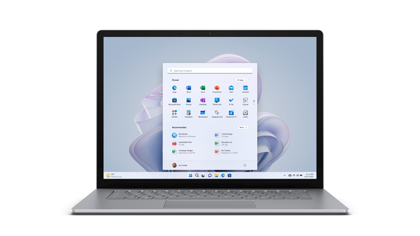 Microsoft Surface Laptop 5 15&quot; i7-1265U, 16 GB, 256 GB SSD, Win 11 Pro - b&auml;rbar dator, Platimun