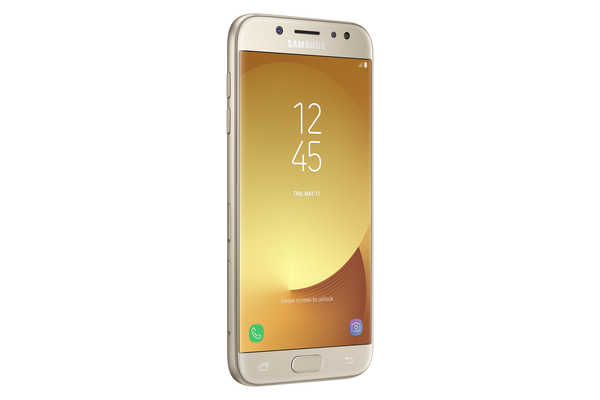 Samsung Galaxy J5 (2017) 16 GB - mobiltelefon, guld