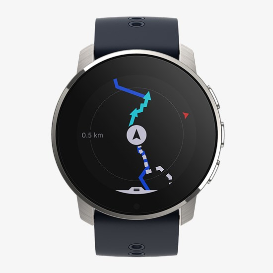 Suunto 9 Peak - Smart Watch, Granite Blue Titanium