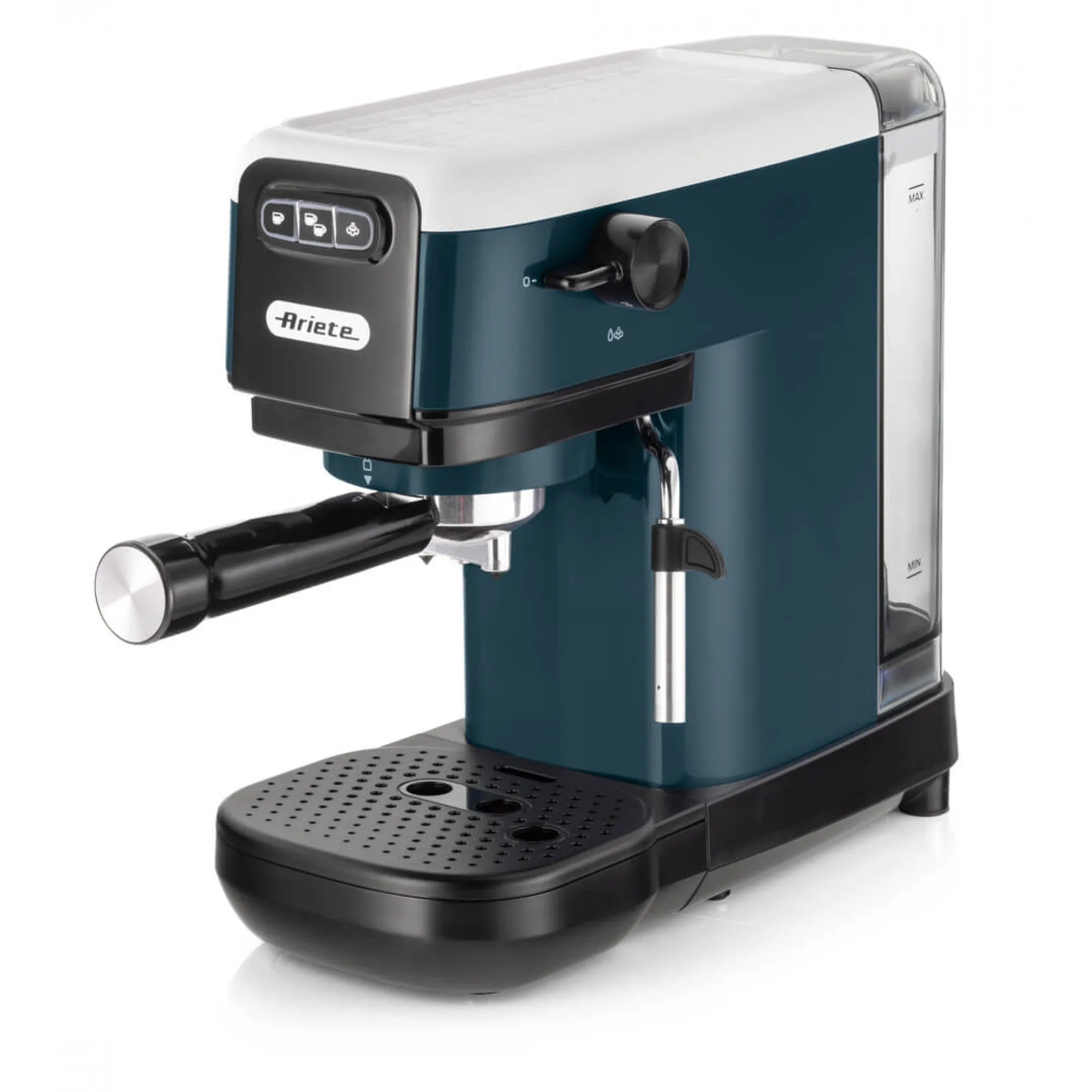 Ariete 1399 manuell espressomaskin, vit