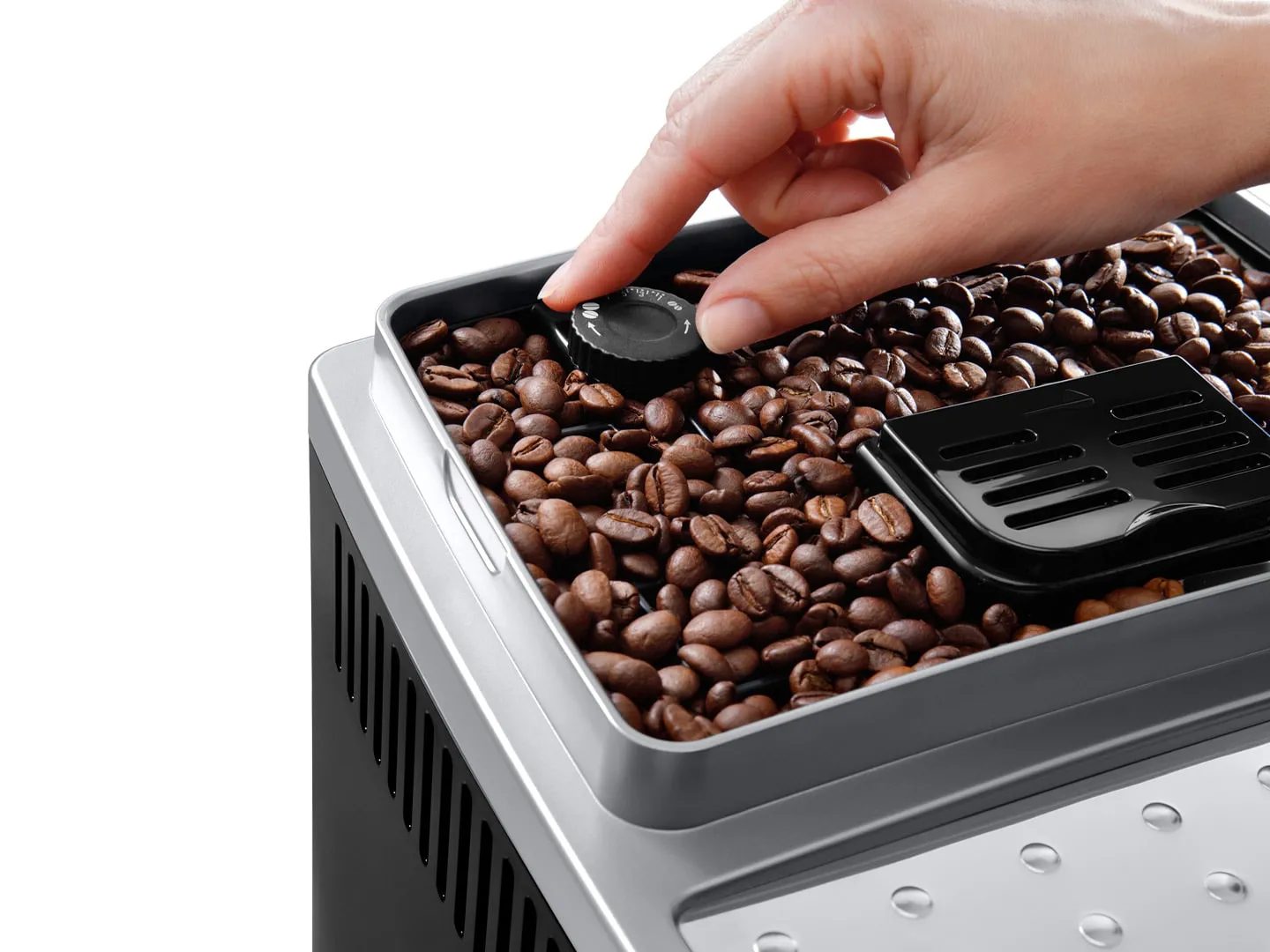 Delonghi Magnifica S Smart - espresso machine, Black, Silver