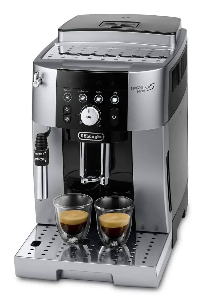Delonghi Magnifica S Smart - espresso machine, Black, Silver