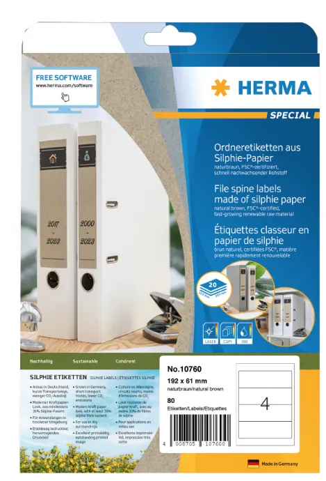 Herma label Silphie A4 97x42,3 (240)