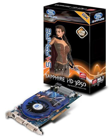 SAPPHIRE HD 3850 AGP 512M GDDR-3 256-BIT