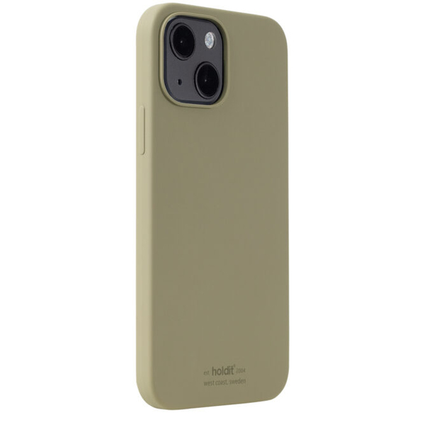 HOLDIT IPHONE 13 - SILICONE CASE KHAKI GREEN