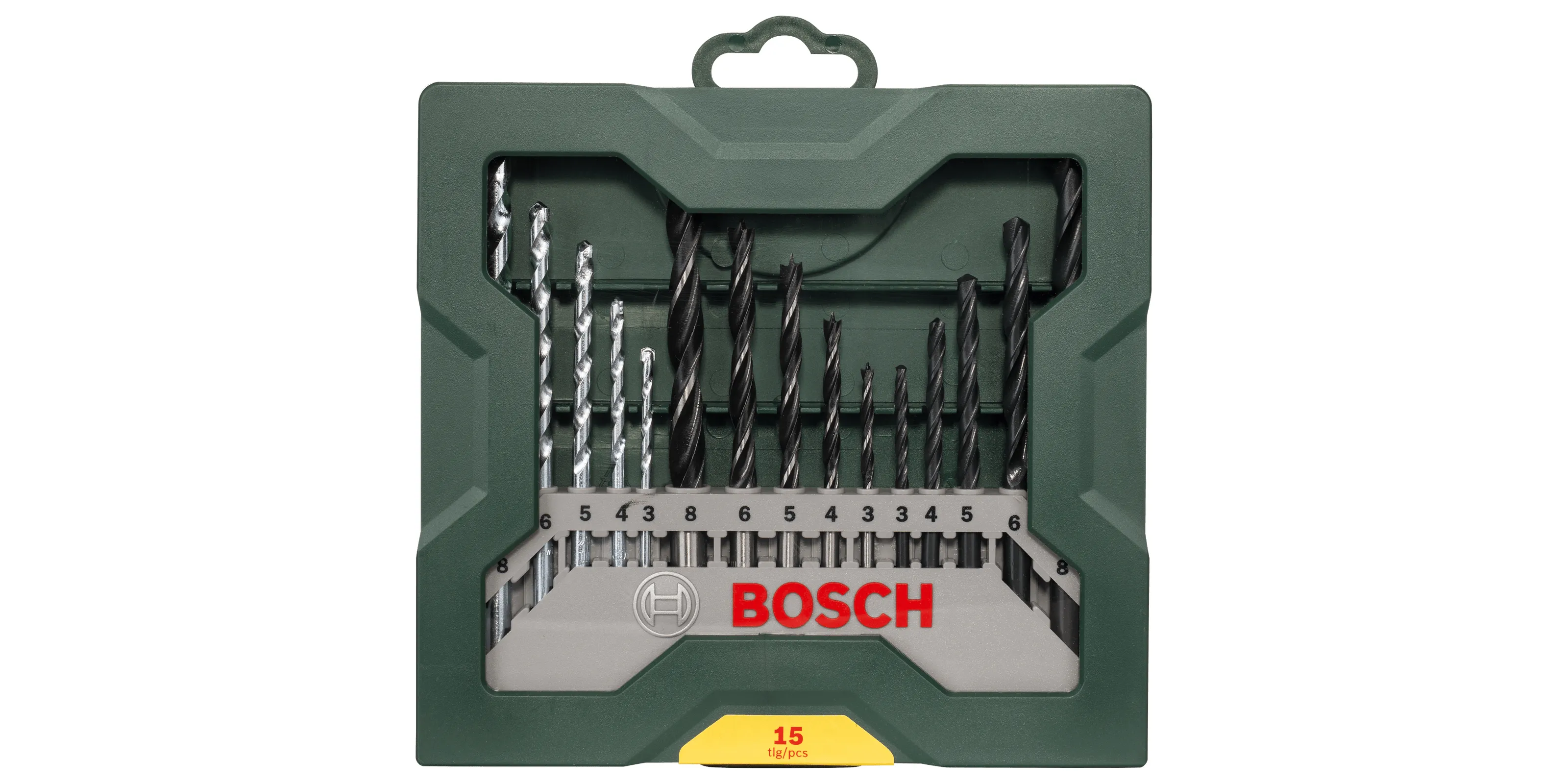 Bosch Mini-X-Line-valikoimasarja, 15 osaa - muuraukseen, puuhun ja metalliin