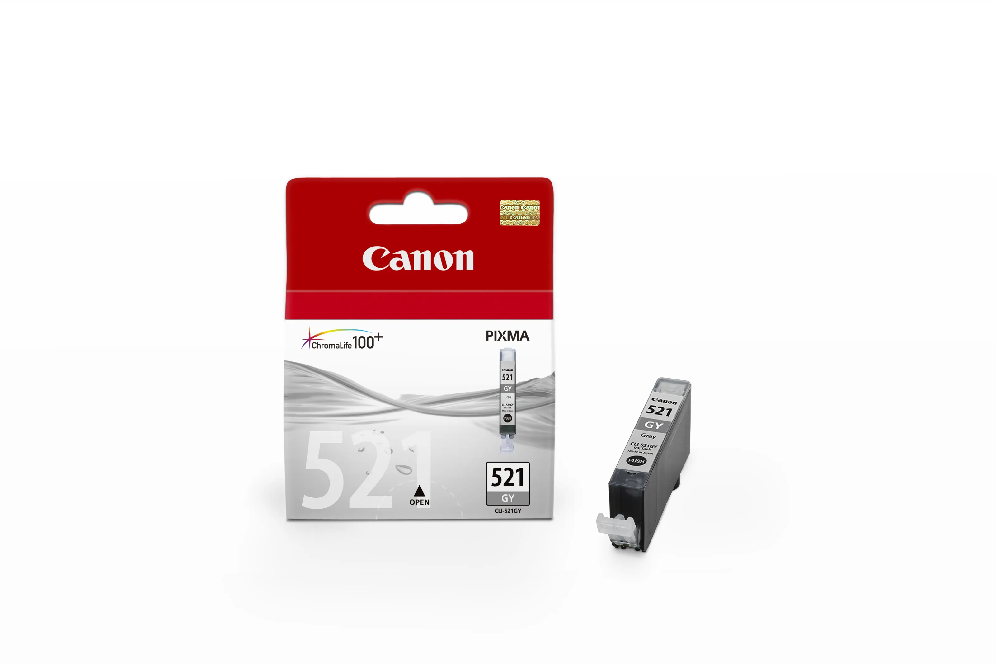 CANON CLI-521 ink grey blister security