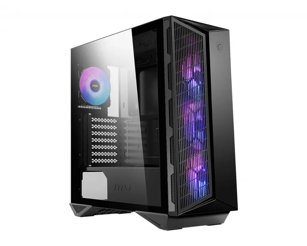 MSI MPG GUNGNIR 111R - miditower chassi, fönster, Svart