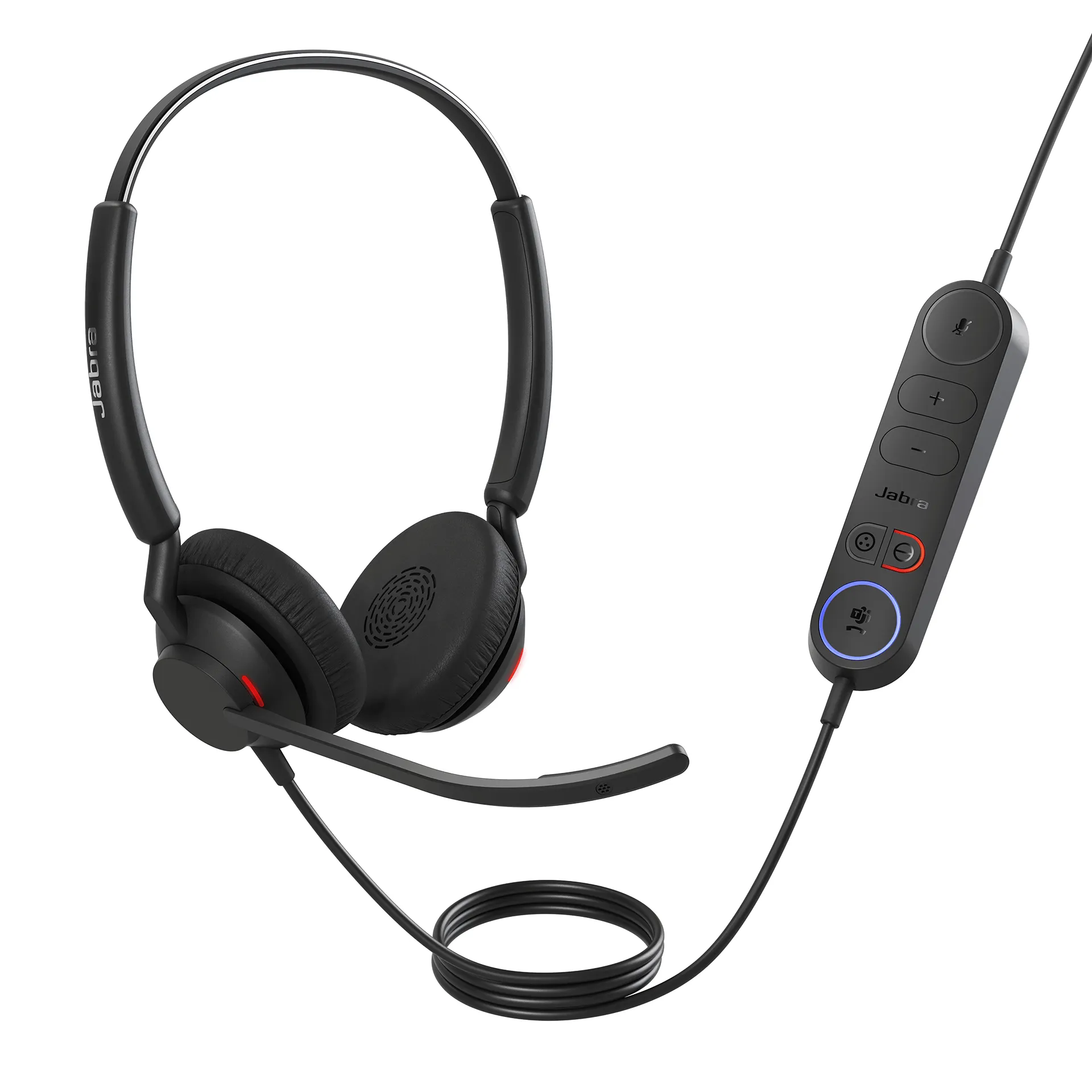 Jabra Engage 40 Inline Link MS USB-A - headset, black
