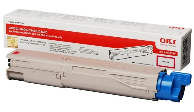OKI Toner magenta 2500pages fuer C3300 C3400 C3450 C3600