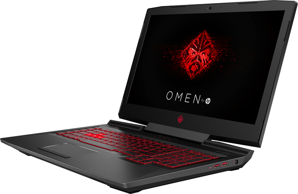 HP 17.3" Omen, 8GB / 1256 GB HDD+SSD, GTX 1050 2GB, Win 10 Home - gaming notebook, Black