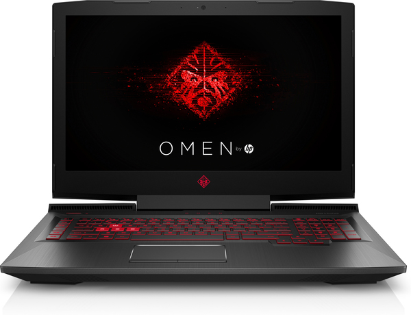 HP 17.3" Omen, 8GB / 1256 GB HDD+SSD, GTX 1050 2GB, Win 10 Home - gaming notebook, Black