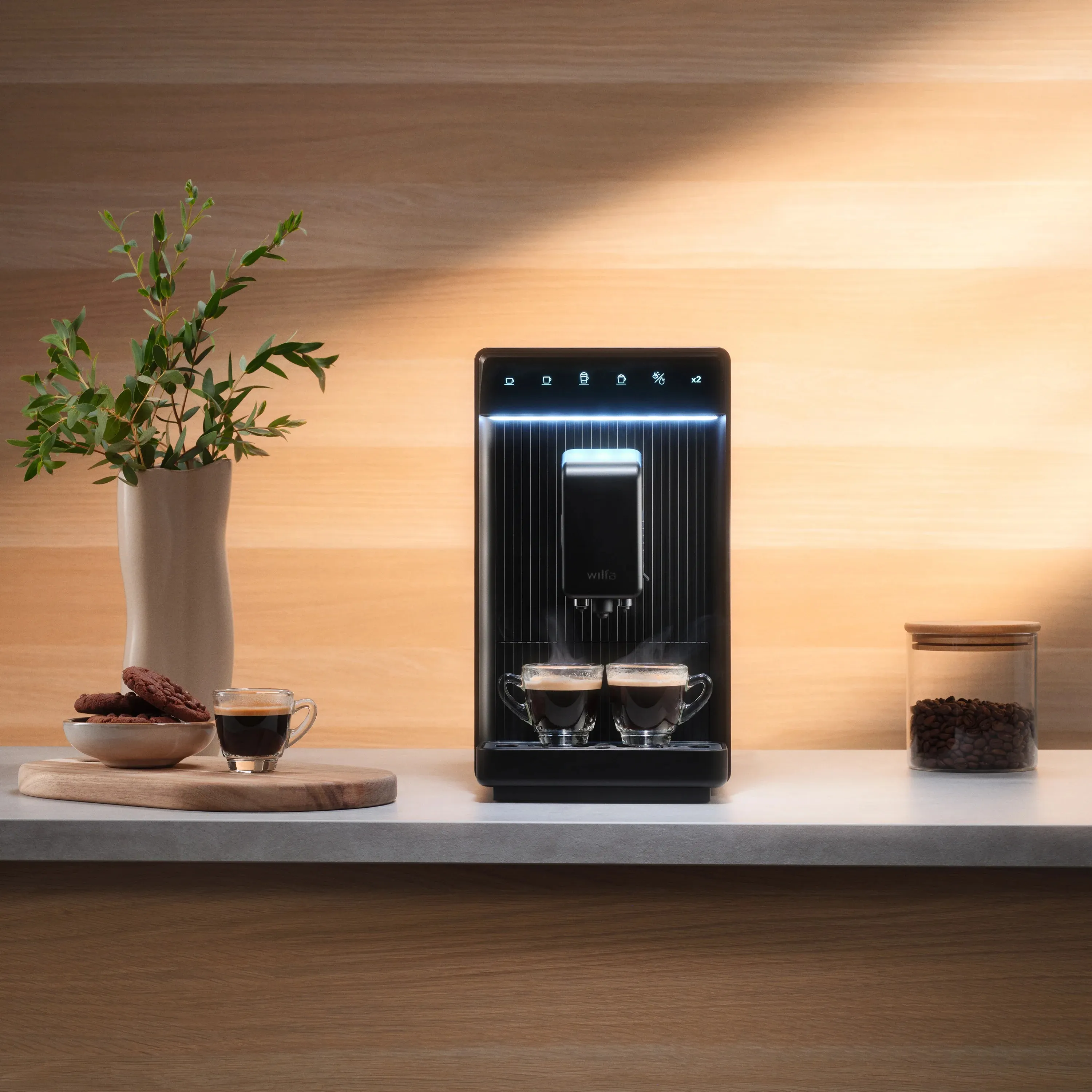 Wilfa Volo Automatic - kaffebryggare, Svart