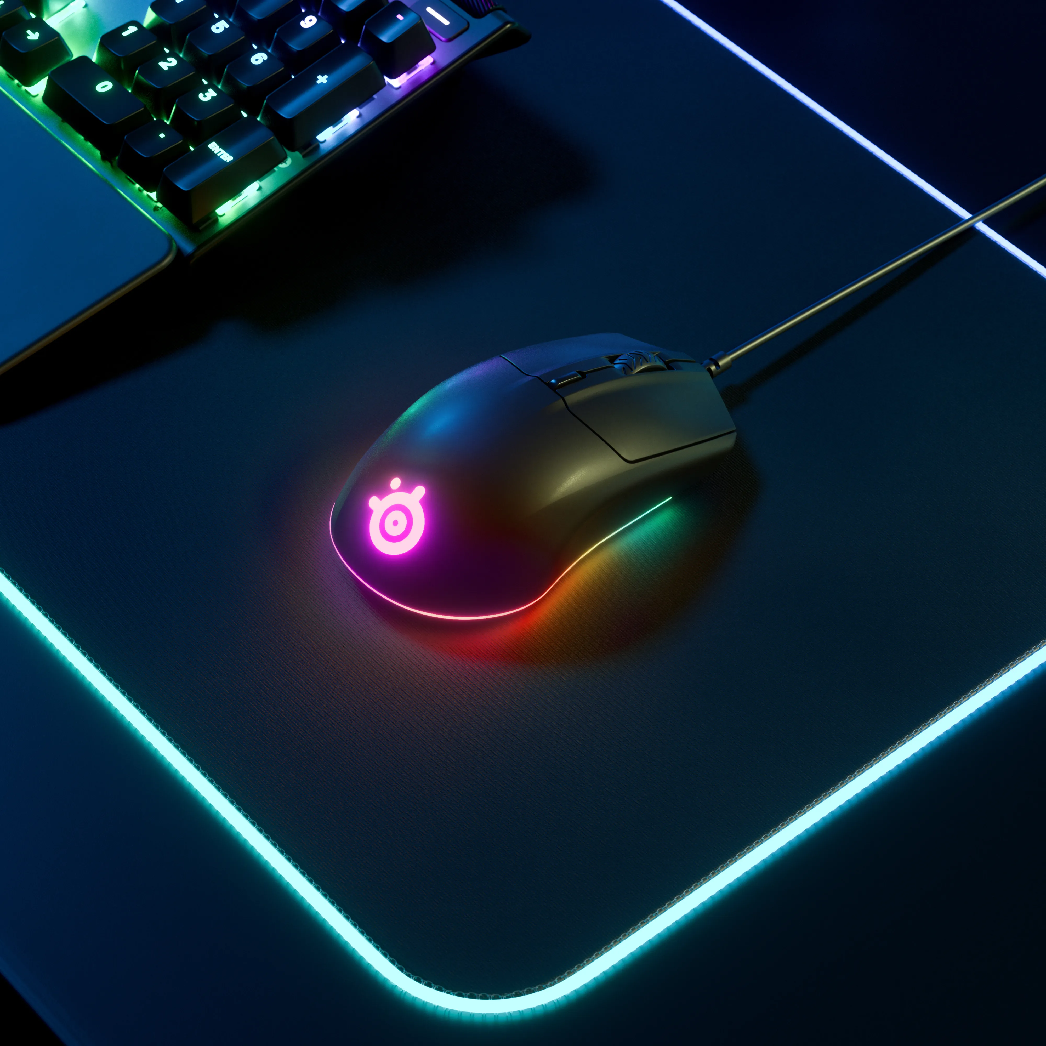 SteelSeries Rival 3 - gaming mouse, Black