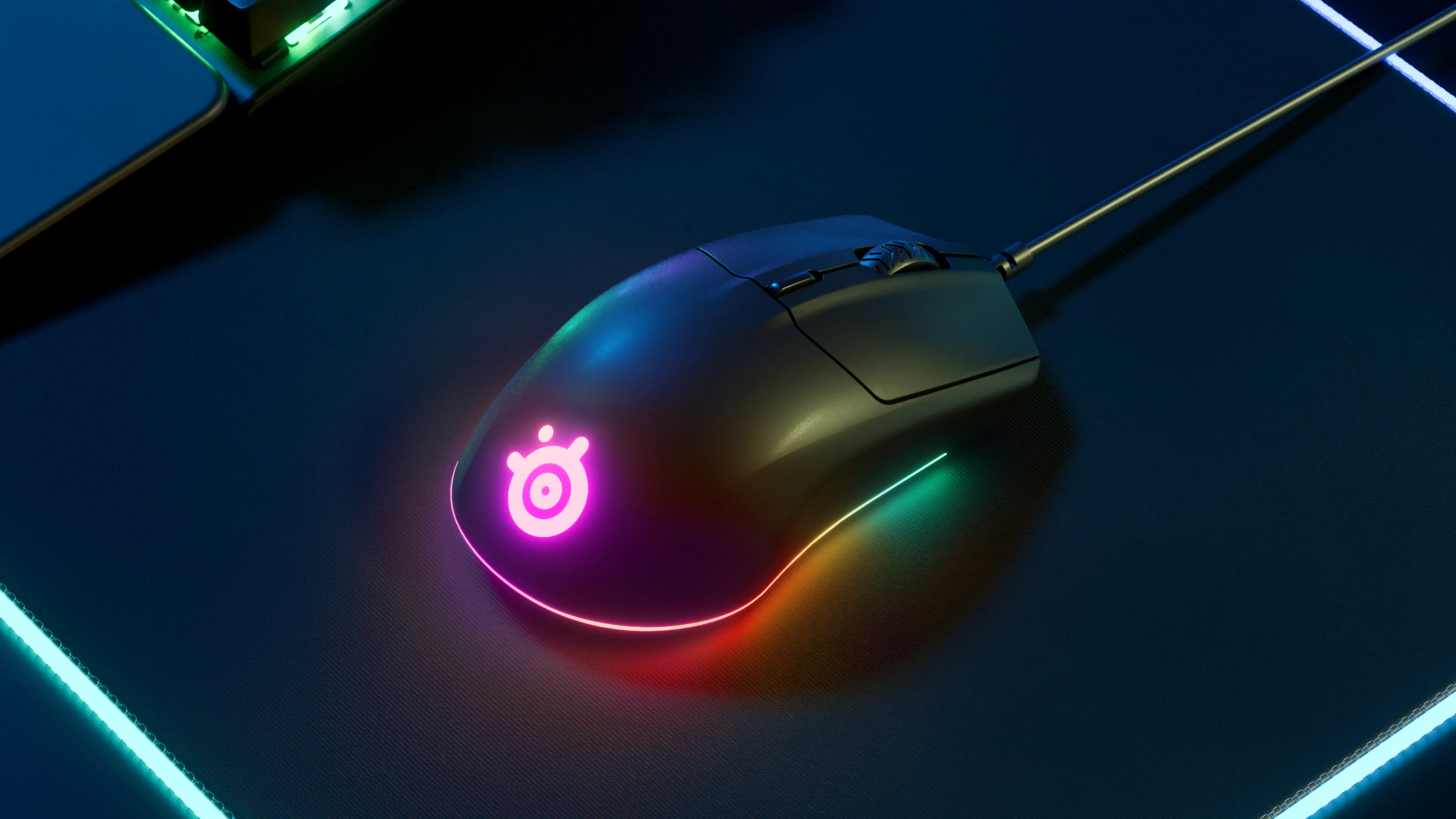 SteelSeries Rival 3 - gaming mouse, Black