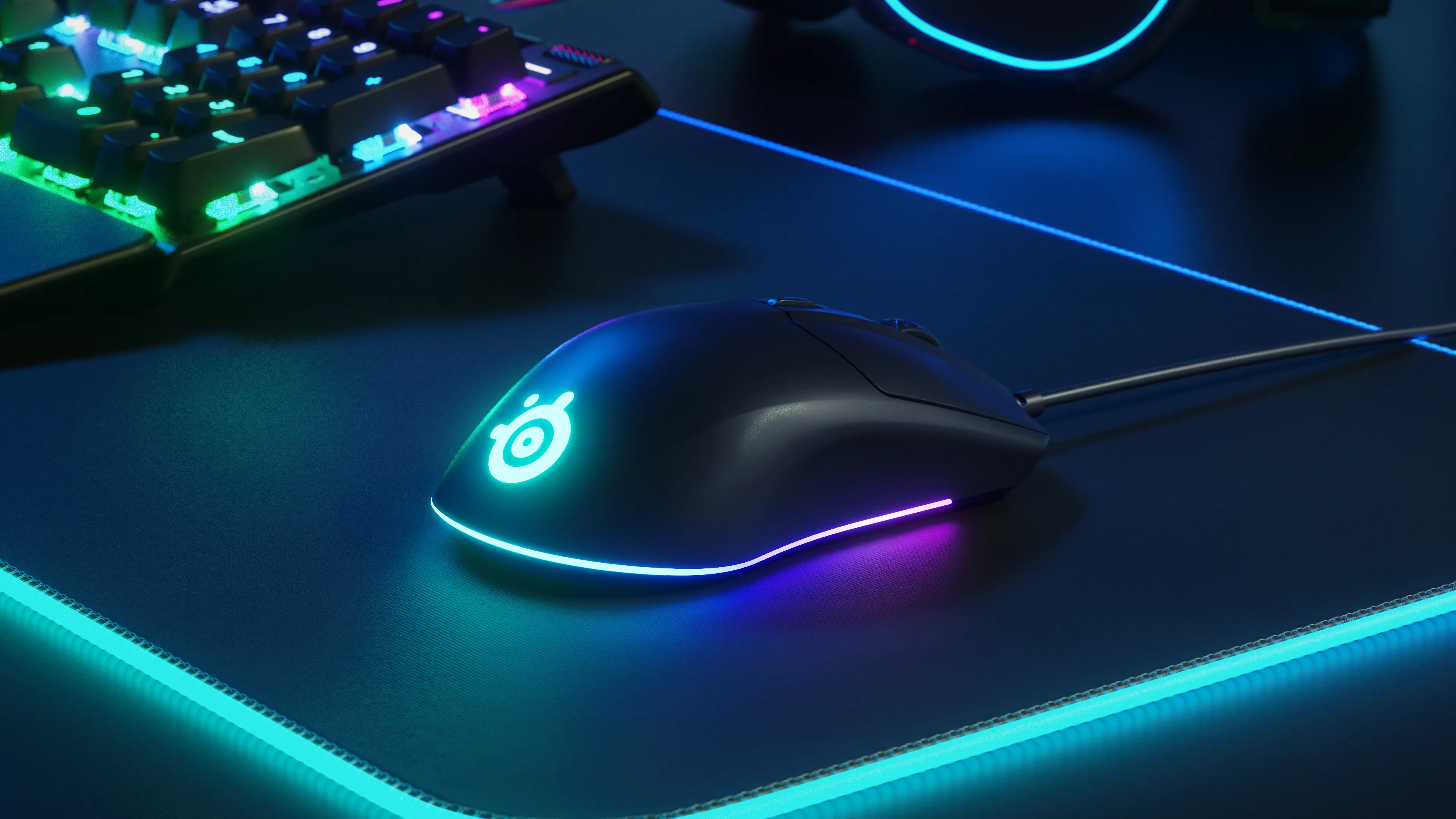 SteelSeries Rival 3 - gaming mouse, Black