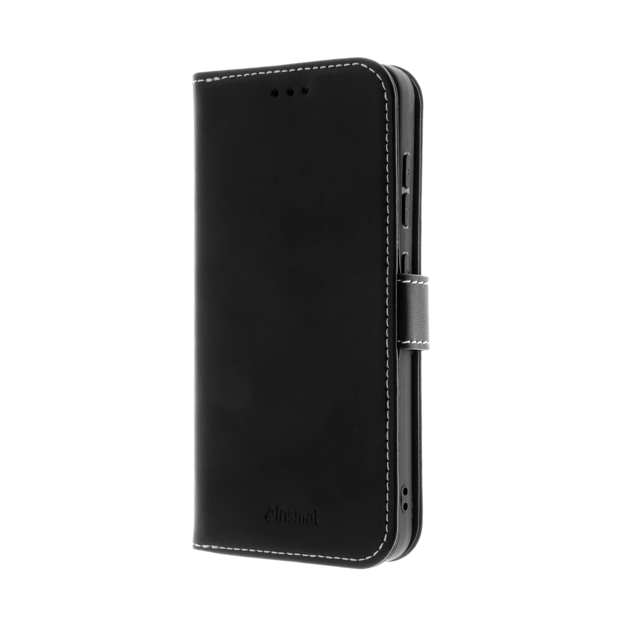 Insmat Flip Case, Galaxy S24 Plus -lompakkokotelo, Musta