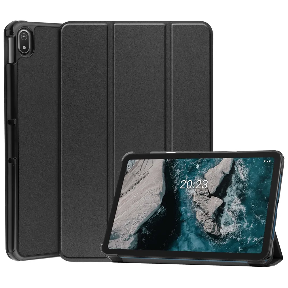 Insmat Flip Case, Nokia T20 - Wallet Case, Black