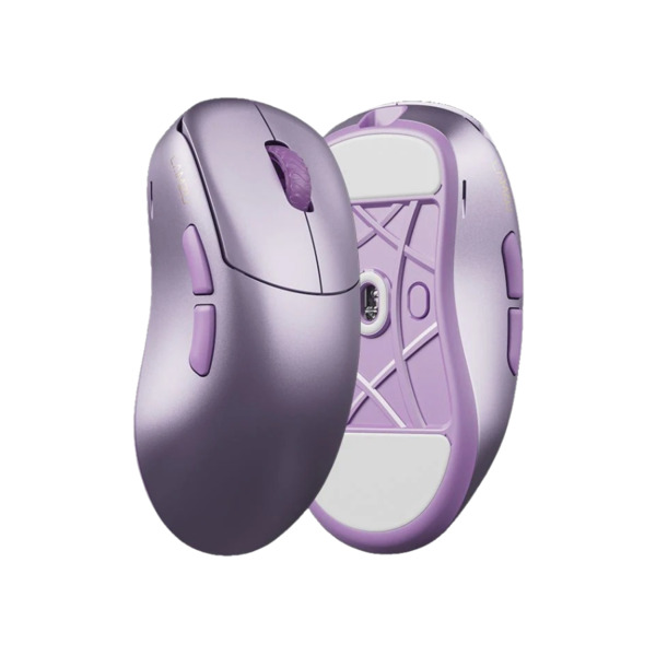 LAMZU Thorn V2 8K tr&aring;dl&ouml;s ergonomisk gamingmus, lila