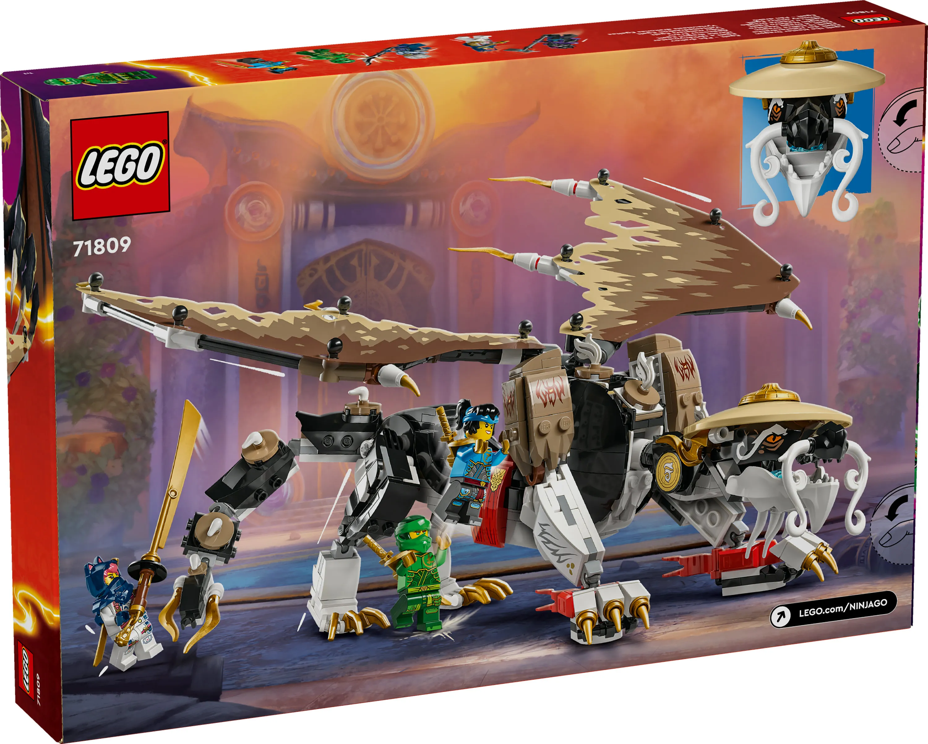LEGO NINJAGO Egalt-mestarilohik&auml;&auml;&auml;rme 71809