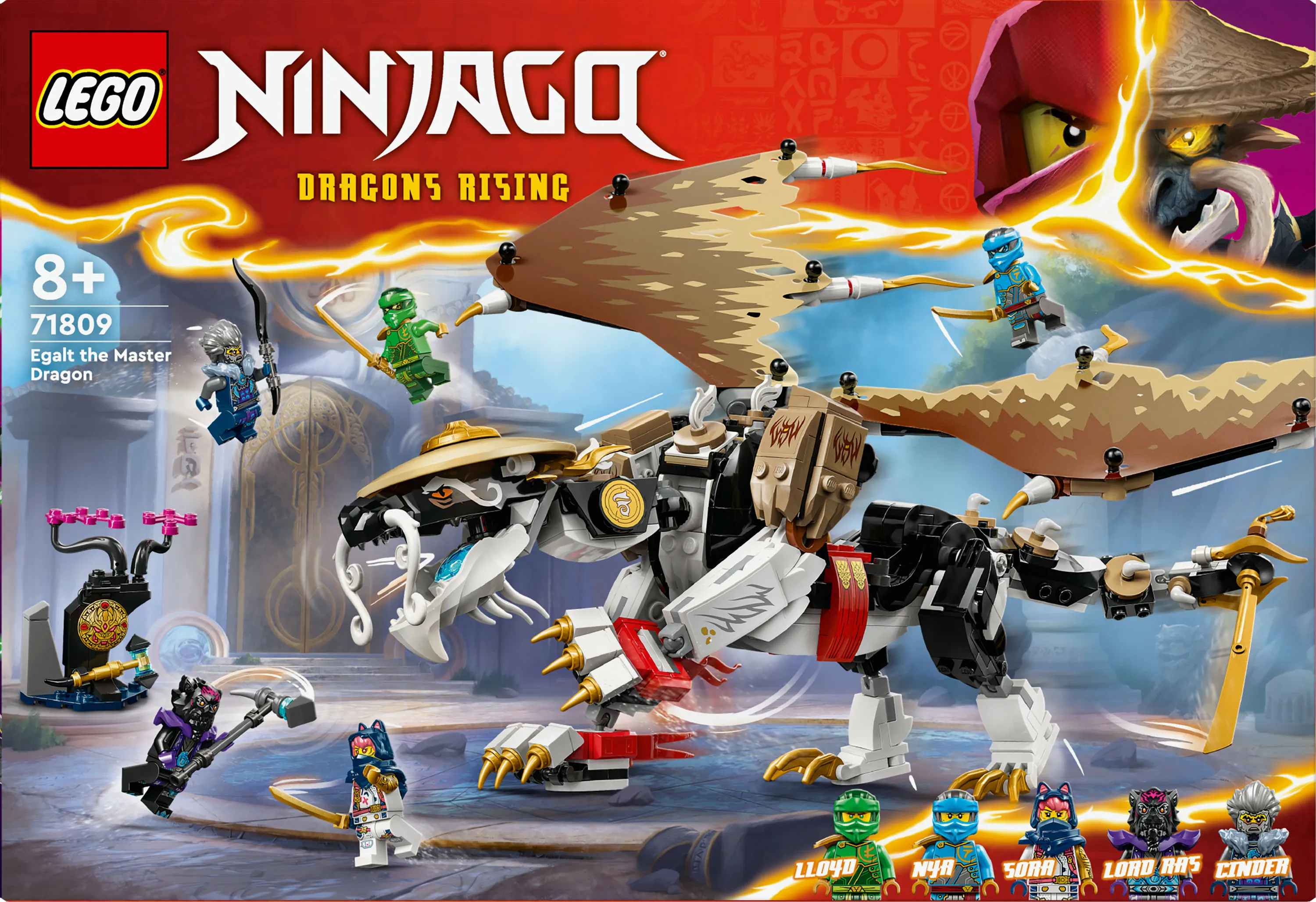 LEGO NINJAGO Egalt-mestarilohik&auml;&auml;&auml;rme 71809