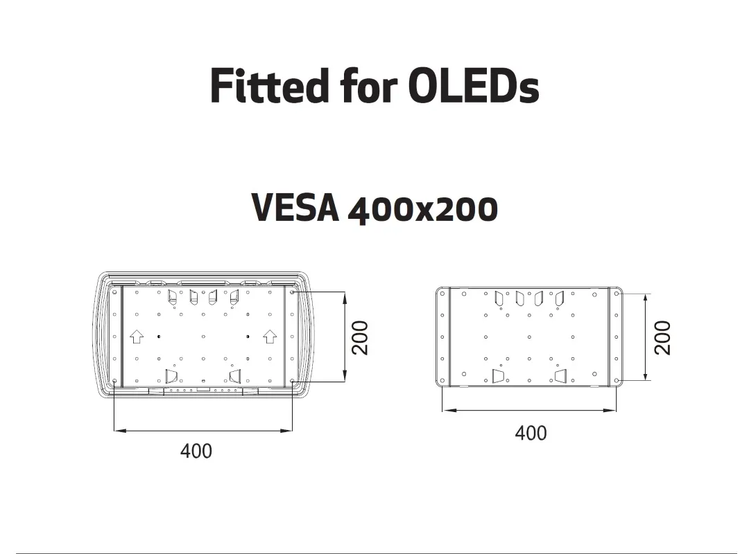 Multibrackets M VESA Super Slim Tilt &amp; Turn Plus HD - Asennuspakkaus (nivelik&auml;s varsi) tuotteelle LCD nestekiden&auml;ytt&ouml; / plasma TV - musta -n&auml;yt&ouml;n koko: 42&quot;-80&quot;