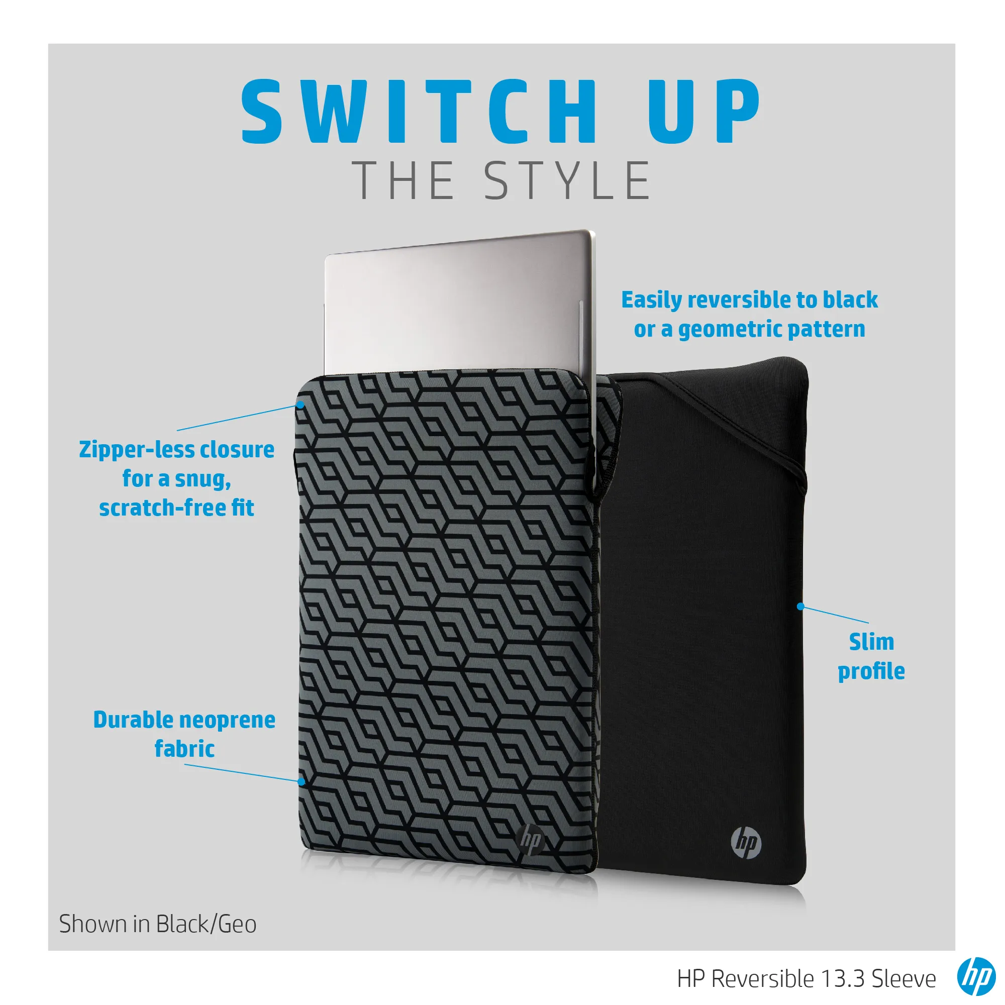 HP Reversible 13.3 Sleeve