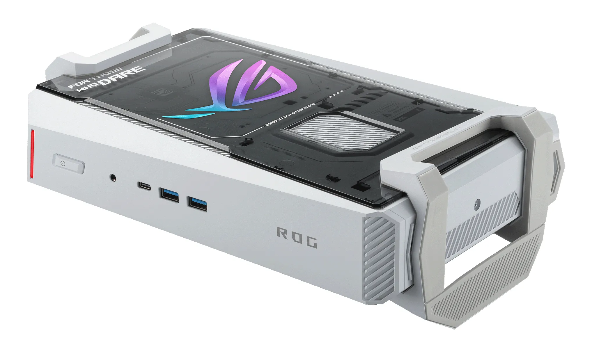 ASUS ROG NUC 16 Intel Core Ultra 9 290HX Plus, 32GB, 2TB, RTX 5080, Win 11 Home Mini PC, White