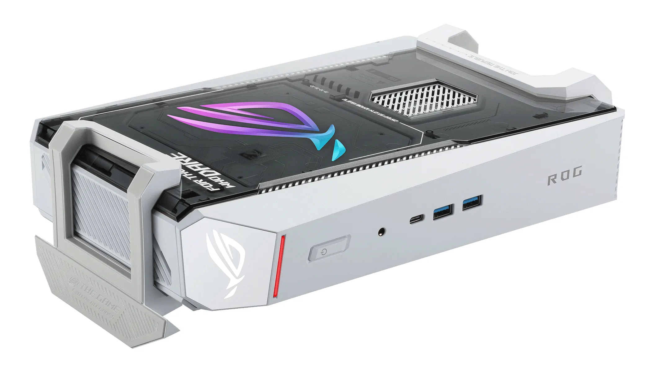 ASUS ROG NUC 16 Intel Core Ultra 9 290HX Plus, 32GB, 2TB, RTX 5080, Win 11 Home Mini PC, White