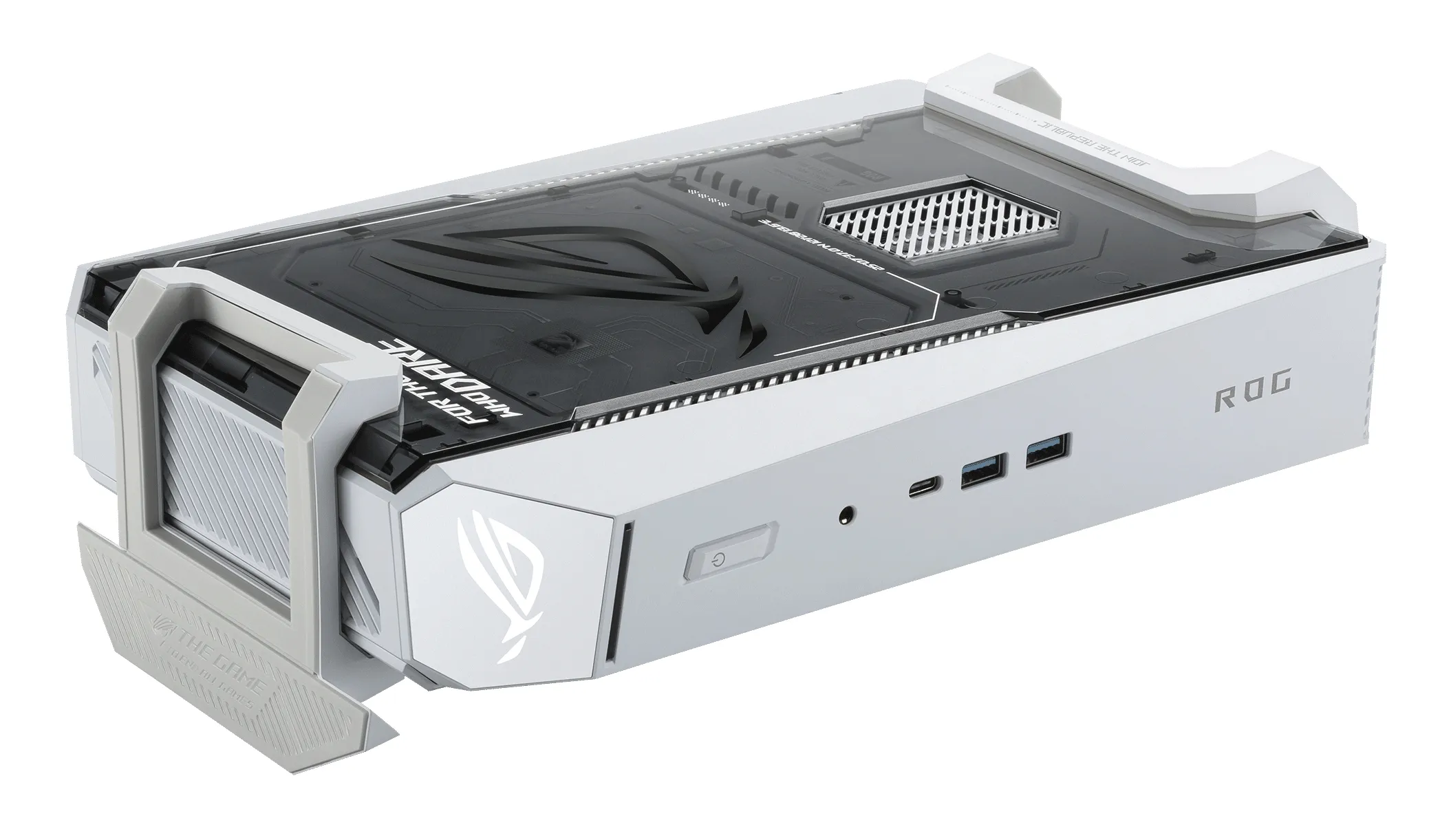 ASUS ROG NUC 16 Intel Core Ultra 9 290HX Plus, 32GB, 2TB, RTX 5080, Win 11 Home Mini PC, White