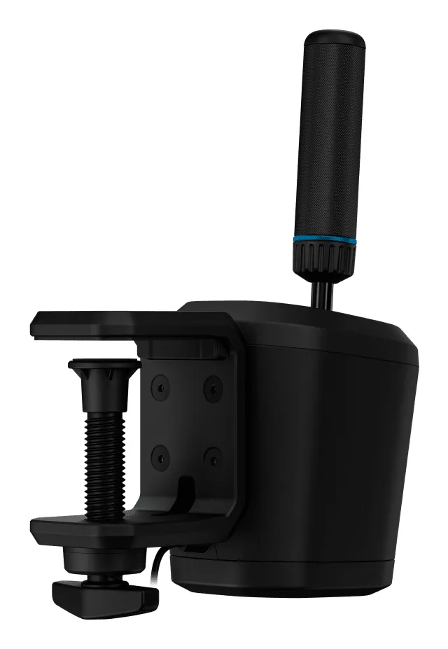 Logitech RS vaihdekeppi ja k&auml;sijarru, Musta